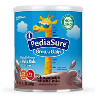 Sữa Pediasure Mỹ Grow & Gain Shake Mix 400g – Socola