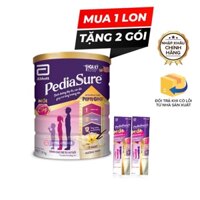 Sữa Pediasure Mỹ vị vani (ít ngọt) - Lon 1600gr - Từ 1 - 10y (Abbott) (Mua 1 tặng 2 gói 48.6gr)