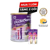 Sữa Pediasure Mỹ vị vani (ít ngọt) - Lon 800gr - Từ 1 - 10y (Abbott) (Mua 1 tặng 1 gói 48.6gr)