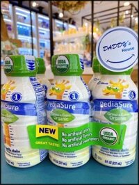 Sữa Pediasure Organic vanilla (6 x 237ml)