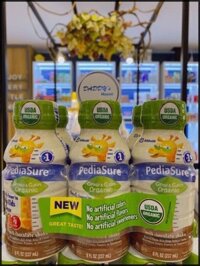 Sữa Pediasure Organic chocolate (6 x 237ml)