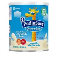 Sữa Pediasure Shake Mix Vanilla, 400gr, Mỹ