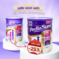 Sữa Pediasure Úc 850g vị vani mẫu mới/mẫu cũ/hương dâu( Mẫu mới 2024 giảm 25% đường so với mẫu cũ)