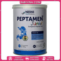 Sữa Peptamen Junior 400g | Dinh Dưỡng Cho Trẻ Từ 1-10 Tuổi, Kém Hấp Thu, Dị Ứng Đạm Sữa, Ốm Bệnh, Phẫu Thuật | Mua Peptamen Trẻ Em, Chính Hãng Nestle, Giá Rẻ Nhất Tại Babivina