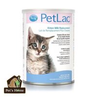 Sữa PetLac sữa bột hỗ trợ tiêu hoá và bổ sung chất dinh dưỡng cho mèo con Mỹ lon 300g