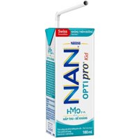 Sữa pha sẵn Nestlé Nan Optipro Kid - Lốc 4 hộp 180ml