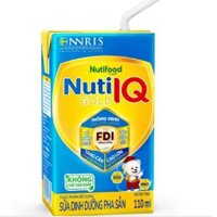 Sữa pha sẵn Nuti IQ Gold hộp 110ml trẻ từ 1 tuổi