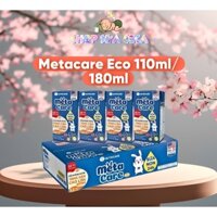 Sữa pha sẵn Nutricare Metacare Eco Xanh 110ml/180ml date mới