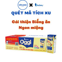 Sữa pha sẵn Oggi Váng sữa BA VitaDairy - Thùng 48 Hộp - Cải thiện biếng ăn ngon miệng