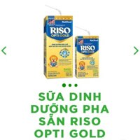 Sữa pha sẵn Riso opti gold 180ml