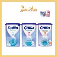 [Sữa Pháp]Sữa Gallia Calisma Pháp số 1-2-3 hộp 800g