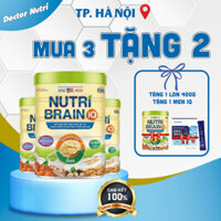 Sữa phát triển trí não cho bé NUTRI BRAIN IQ giúp bé thông minh nhớ lâu, tăng sự tập trung và vitamin, đề kháng