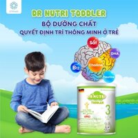 Sữa phát triển trí não tăng cân Dr Nutri TODDLER 3  900gr Việt Nam