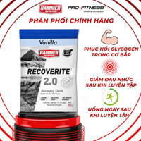Sữa phục hồi cơ bắp Recoverite - Giảm đau nhức, phục hồi sức khỏe sau khi tập luyện, xây cơ hiệu quả Gói 50g - Vanilla