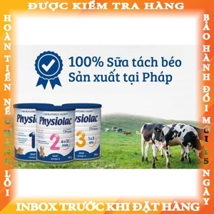 Sữa bột Physiolac số 2 - hộp 900g (dành cho trẻ từ 6 - 12 tháng)