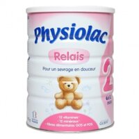 Sữa Physiolac Relais số 2 900g (6 – 12 tháng)