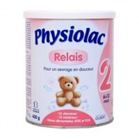 Sữa Physiolac Số 2 400G (Cho Bé 6 - 12 Tháng)