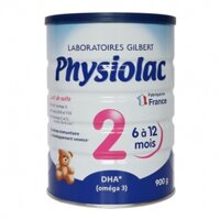 Sữa Physiolac số 2 900g (6 – 12 tháng)