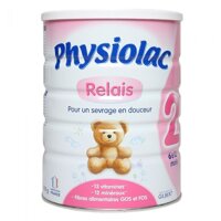 Sữa Physiolac số 2 của Pháp cho bé 6-12 tháng hộp 900g