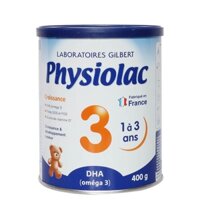 Sữa Physiolac số 3 (1-3 tuổi) 400g