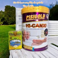 Sữa PisiGold Hi canxi 900g bổ sung canxi cho xương chắc khỏe, ngừa tiểu đường