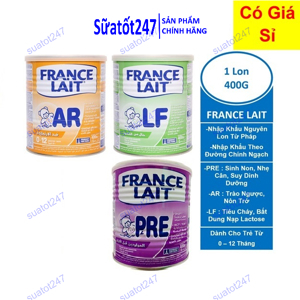 Sữa Pre France Lait 400g cho trẻ sinh non thiếu tháng