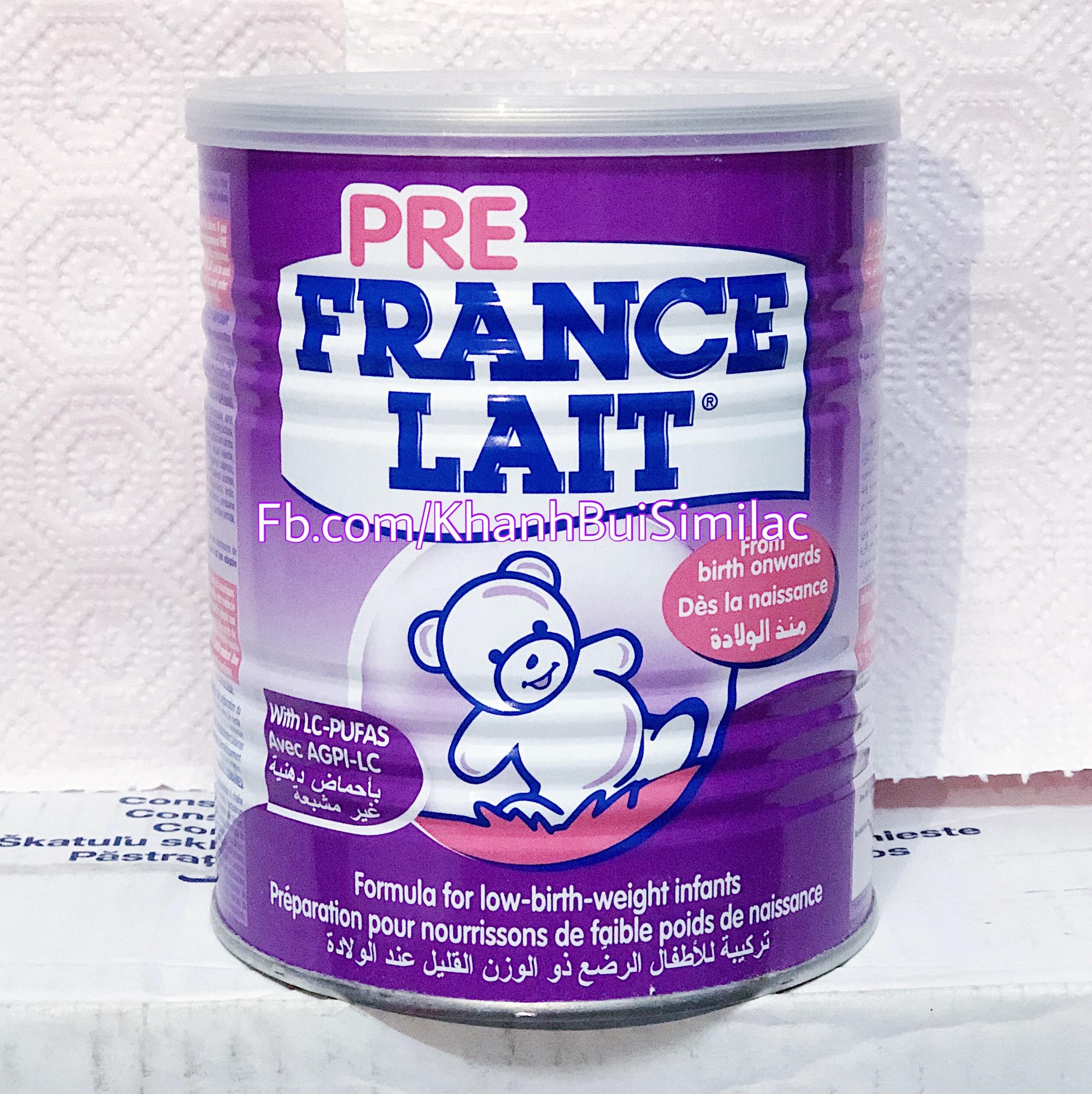 Sữa Pre France Lait 400g cho trẻ sinh non thiếu tháng