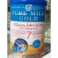 Sữa Pure Milk Gold Colos 24h Bone lon 900g. sữa dành cho người thiếu CANXI, cơ - xương khớp