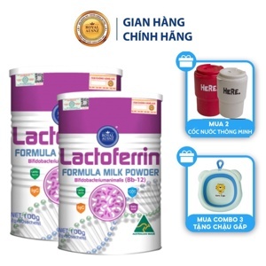 Sữa Royal Ausnz Lactoferrin Hồng 100g (0M+)