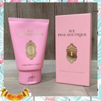 Sữa rửa mặt 3ce Pink Boutique Bubble Foam Cleanser 160ml hàng mới về [Free Ship]