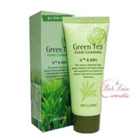 Sữa rửa mặt 3W Clinic Green Tea – Sữa rửa mặt kiềm dầu và trị mụn