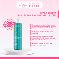 Sữa rửa mặt A-Derma Purifying Foaming Gel 400ml
