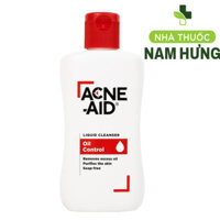 Sữa rửa mặt Acne Aid Liquid Cleanser Oil Control 100ML, 50ML