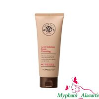 SỮA RỬA MẶT ACNE SOLUTION FOAM CLEANSING THE FACE SHOP