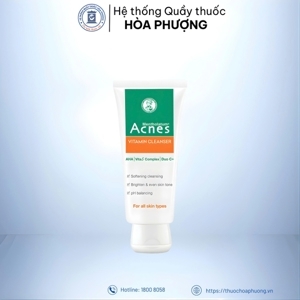 Sữa rửa mặt Acnes Vitamin Cleanser 50g