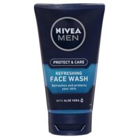 Sữa rửa mặt bảo vệ và chăm sóc da cho nam Nivea Men Protect & Care Face Wash Gel 150ml