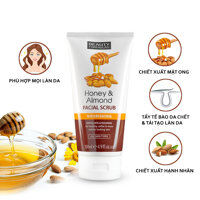 Sữa rửa mặt Beauty Formulas Honey and Almond Facial Scrub 150ml - tẩy tế bào chết mật ong và hạnh nhân