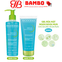 Sữa rửa mặt Bioderma Sebium Gel Moussant Chính Hãng - 200ml myphambo