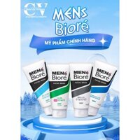 Sữa rửa mặt Biore Men KAO Nhật Bản 130g dành cho Nam