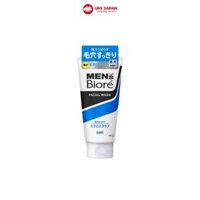 Sữa rửa mặt Biore Men Nhật Bản 130g- Hạt siêu nhỏ