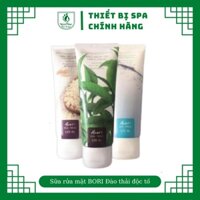 Sữa rửa mặt BORI Đào thải độc tố chì trên da Kiềm nhờn Giảm mụn Hàn Quốc 3 loại