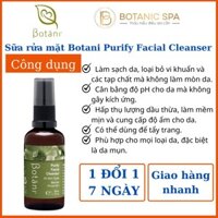 Sữa rửa mặt Botani Purify Facial Cleanser hữu cơ làm mềm mịn và cung cấp độ ẩm cho da 50ml