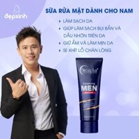 Sữa rửa mặt bùn khoáng FacePlus+ Cleansing Men Face Wash 150ml - Làm sạch, thu nhỏ lỗ chân lông
