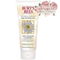 Sữa Rửa Mặt Burts Bee Soap Bark & Chamomile deep cleansing cream 170g