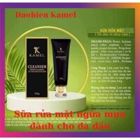 Sữa rửa mặt cao cấp KAMEL ( chính hãng) sạch sâu, dưỡng ẩm, trắng da (dành cho da dầu và da nhạy cảm)