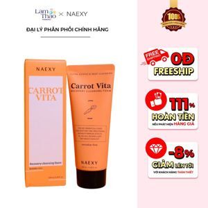 Sữa rửa mặt Carrot Cleansing Foam Skinfood