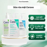 Sữa rửa mặt Cerave cho da dầu mụn khô nhạy cảm