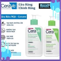 Sữa Rửa Mặt CeraVe Cleanser cho Da Dầu, Mụn, Khô 236ml @