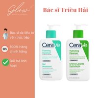 Sữa rửa mặt Cerave Cleanser cho da dầu, da khô, da nhạy cảm 236ml