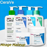Sữa rửa mặt CeraVe Dành cho da dầu , da khô, da mụn 236ML giúp làm sạch sâu, giữ ẩm tốt-Kem Dưỡng Cerave454g/340g